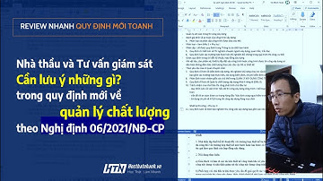 [Review] Cần lưu ý những gì? trong quy định mới về quản lý chất lượng theo Nghị định 06/2021/NĐ-CP