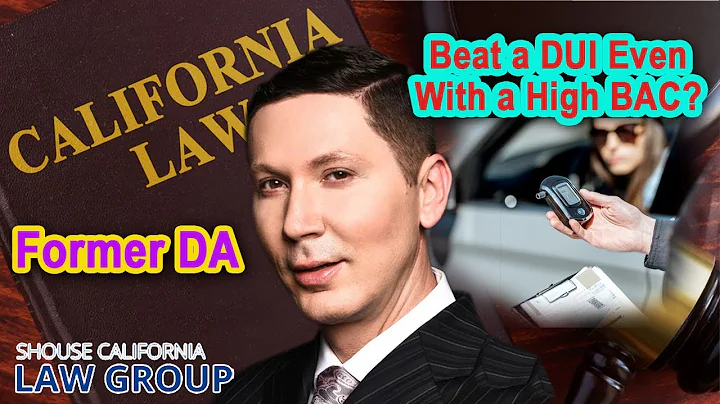 Former DA: Beat a DUI even with a high BAC?