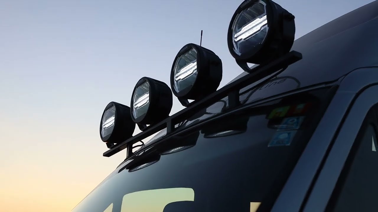 Unsere OSRAM Zusatzbeleuchtung am Sprinter Van