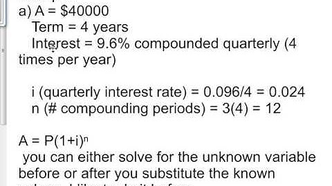1.4  Compound Interest: Present Value