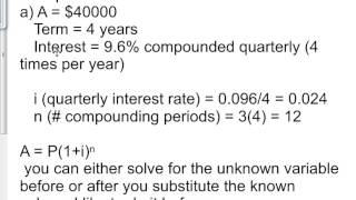1.4  Compound Interest: Present Value