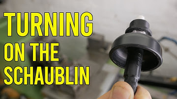 Machining with the Schaublin 125 CNC lathe || RotarySMP