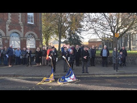 Haverhill Remembrance 11th Nov 2016