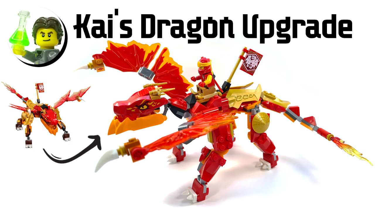LEGO Ninjago How to Fix Kai s EVO Fire Dragon 71762