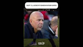 Slot: I’ll judge my season in four games