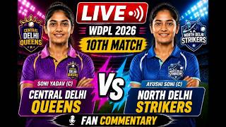 CDQ vs NDS-W LIVE 🔴 | Queens vs Strikers 🔥 | WDPL 2026 | Fan Commentary