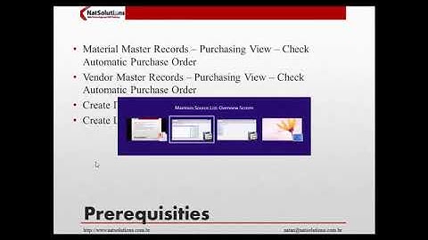SAP MM How to Create Automatically Purchase Orders Based on MRP Purchase Requisitions