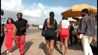 4K WALK: Lapaz Busy Market & Traffic 2026 | Accra Ghana Walking Tour [RAW ASMR SOUND]
