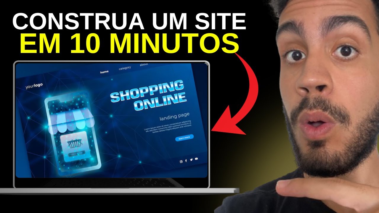 Como Criar um Site Com I.A. 🤖 (Muito Fácil) na Hostinger - YouTube