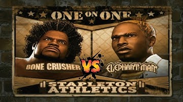 Def Jam Fight For NY | BONE CRUSHER vs ELEPHANT MAN | HARD! (PS3 1080p)