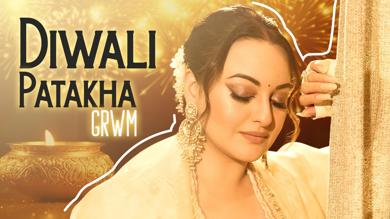 My second look for Diwali - GRWM! (On public demand!!!)