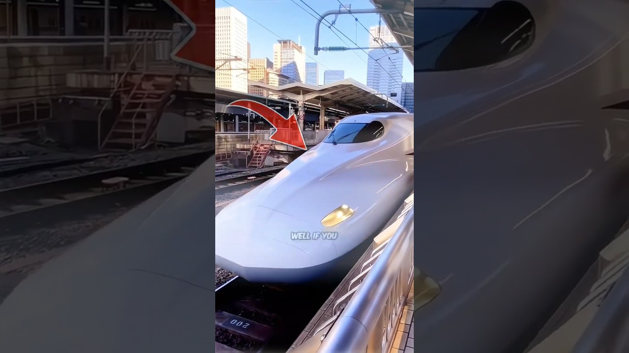 long nose of japanese bullet train🤥