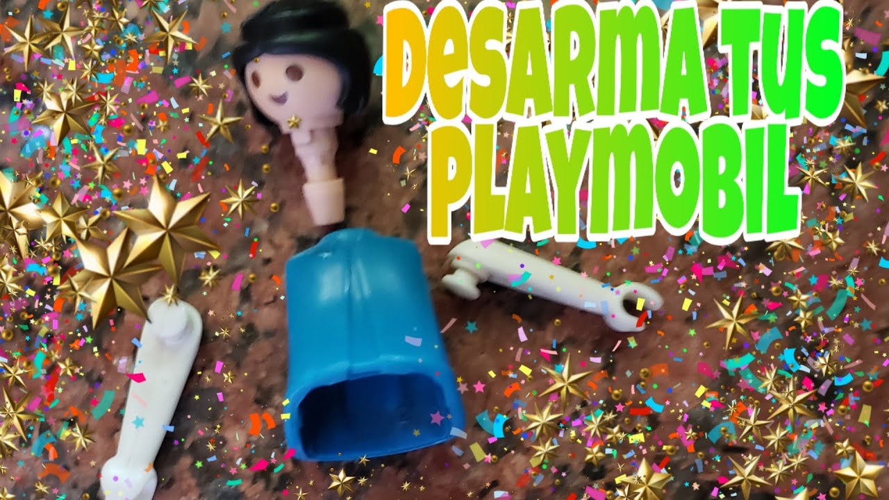 Como Desarmar un playmobil con una banda elástica