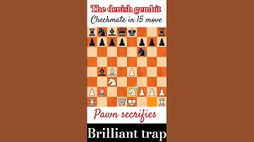 #denish gembit #brilliant king trap #pawn secrifies #chessbaseindia #magnuscarlson #ches.com