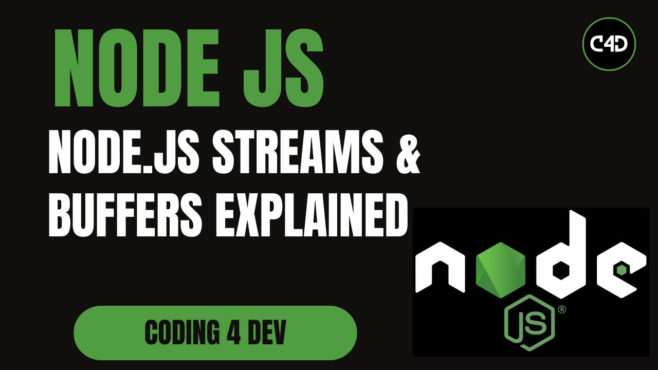Node.js Streams & Buffers Explained 🔄 | Master File Handling & Real-Time Data Processing | #17