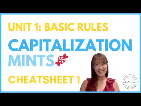 Capitalization Rules for Kids: MINTS
