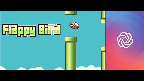 No Coding, Flappy Bird Game Development with ChatGPT 4, JavaScript &  P5.js | Step-by-Step Tutorial