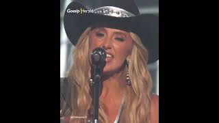 Lainey wilson kicks off acm awards with explosive performance #shorts