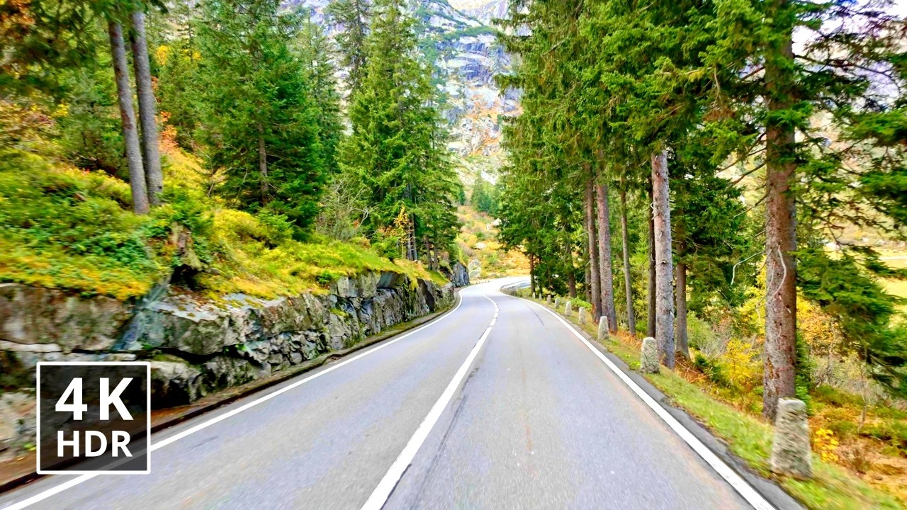 🇨🇭 Перевал Гримсель: Путешествие по высокогорным дорогам Швейцарии