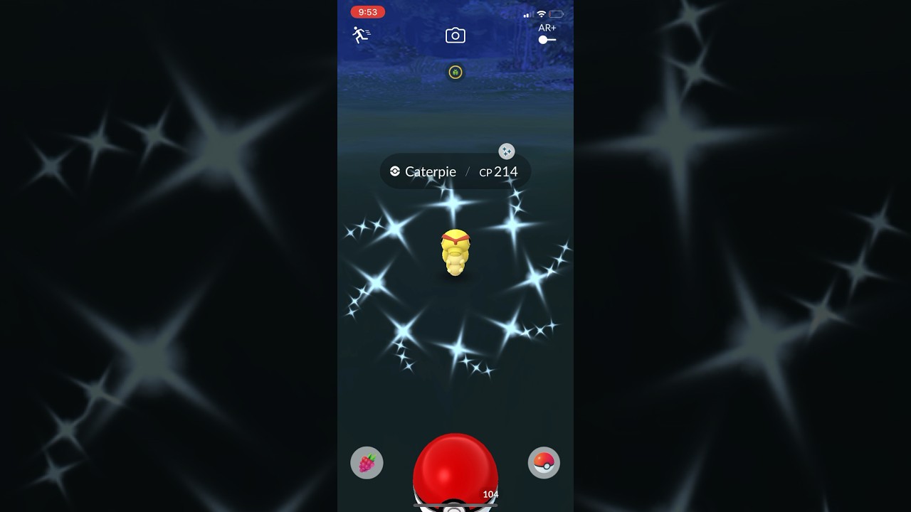 Pokémon GO - Shiny Caterpie