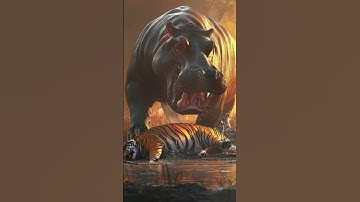 The Greatest Encounter - (Tiger, Lion, Gorilla, Elephant, Rhino) #animal