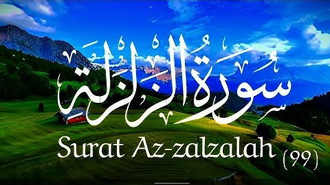 surat Al- zalzalah (99) || سورة الزلزلة || Urdu and English translation