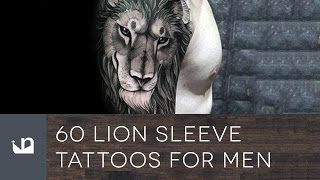 60 Lion Sleeve Tattoos For Men