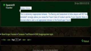 RuneScape Forums Idiot