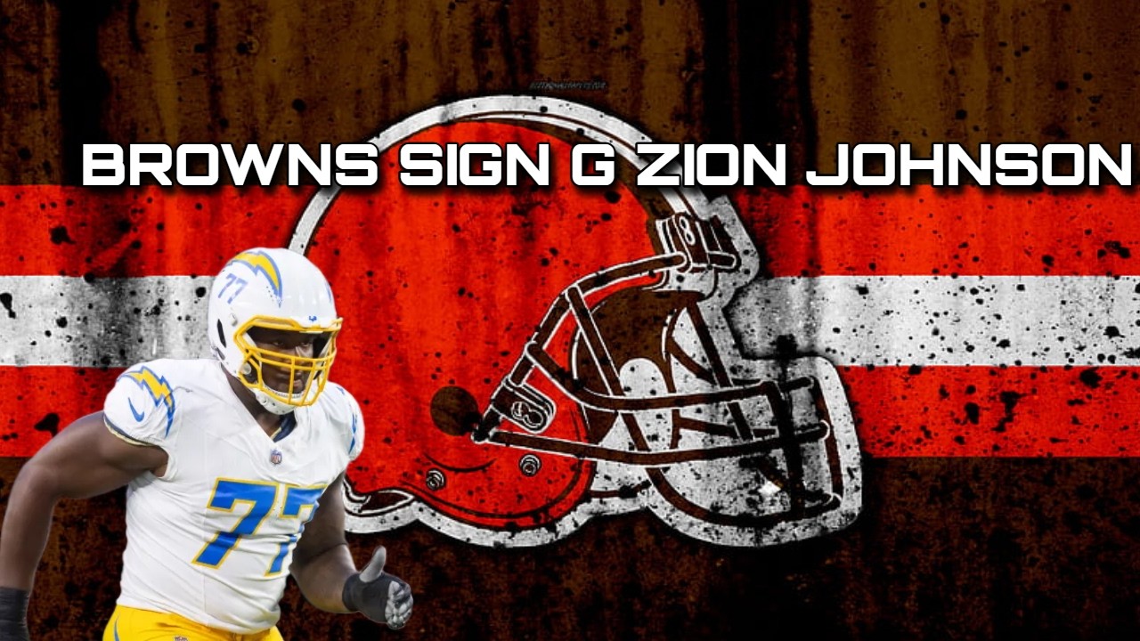 ANDREW BERRY MADE A MOVE!! Browns sign G Zion Johnson