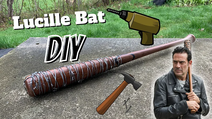 Make Your OWN Lucille Bat Replica (Prop DIY Tutori...