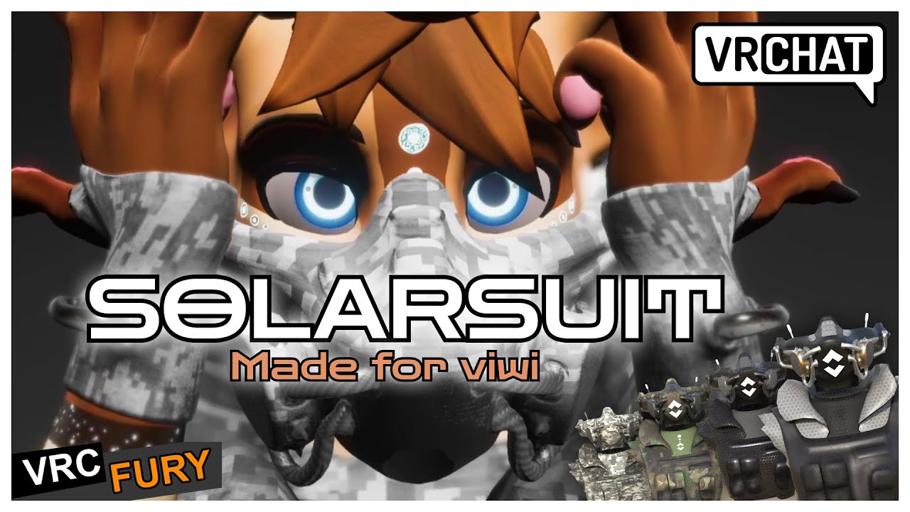 Solarsuit - VRChat Outfit [Showcase] - YouTube