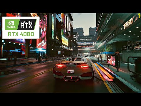 [4k]  Cyberpunk 2077 RTX 4080 + INTEL i7-10700K | fps test |Ray Tracing | Dlss on| Ultra Max Setting