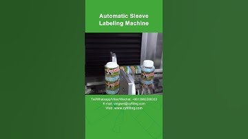 Automatic Sleeve Labeling Machine, Bottle Shrink Sleeve Machine - Chenyu Packaging Machinery