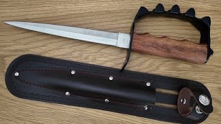 WW1 Trench Knife ASMR Silent Unboxing — 1917 U.S. Military Dagger Replica 2026