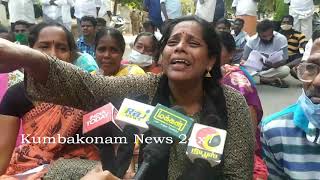 Kumbakonam News Oct 2020 Advocate Murder Saalai Mariyal Wife Byte on 13 10 2020