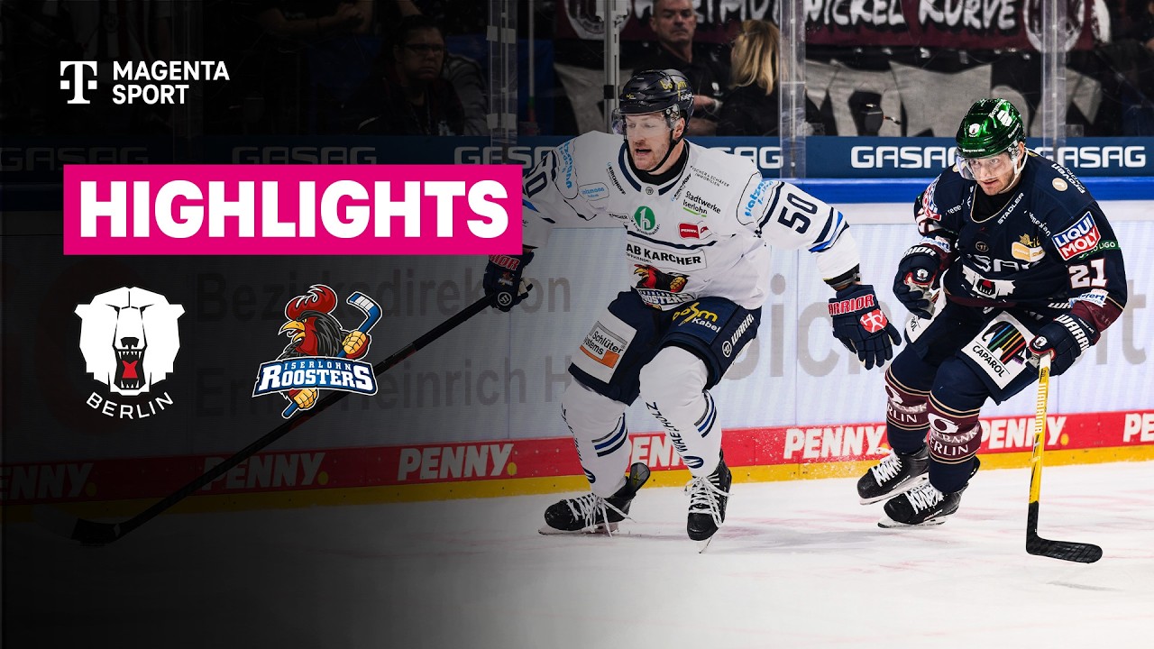 Eisbären Berlin vs. Iserlohn Roosters | PENNY DEL | MAGENTA SPORT