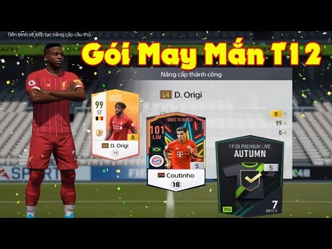 FIFA ONLINE 4, Màn ép thẻ Origi GR +8 và mở x100 gói may mắn tháng 12 fo4