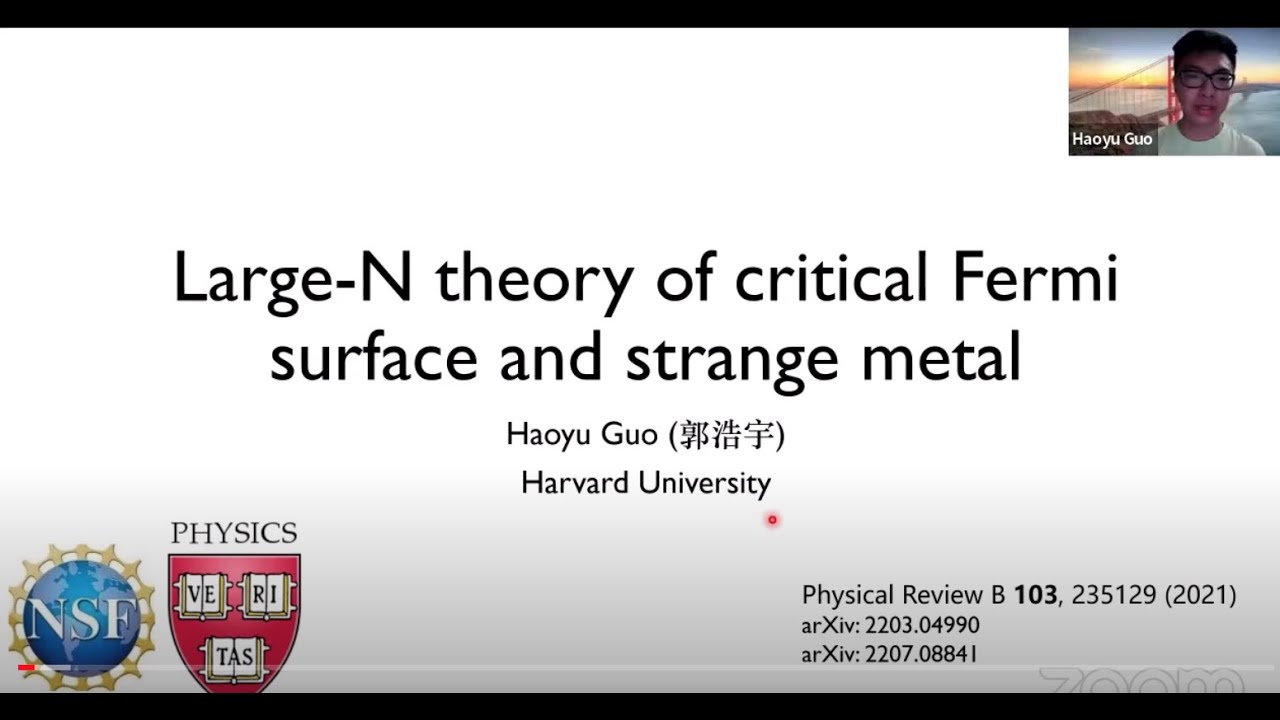 Haoyu Guo (Harvard) Transport in large-N critical fermi surface ...