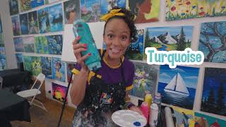 NEW! Meekah Creates Art at The Paint Place | Educational Videos for Kids | Blippi and Meekah Kids TV