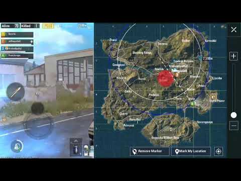 What is the blue zone in PUBG?