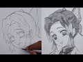 How To Draw Shinobu Kochou With Ease Demon Slayer Ss Art1 How To Draw Shinobu Kochou With Ease Demon Slayer Ss Art1