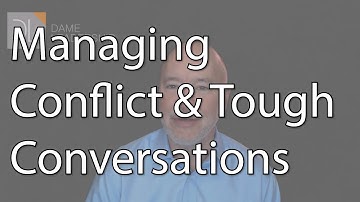 Managing Conflict & Tough Conversations