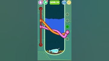 Save The Fish Puzzle 🔥 at Level 34 🔥 Spy Fishdom Ios Android Gameplay Walkthrough 🔥