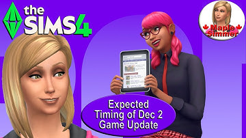 What We Know About the Dec 2 Game Update & Tips on How to Prepare! (Sims 4 News)