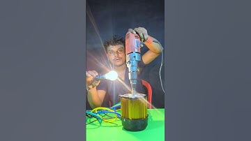 making homemade generator 220V #shots #project #experiment #sujanexperiment