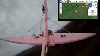 Hand launched Simple Delta on FBWB mode, Arduplane on Pixhawk Mini