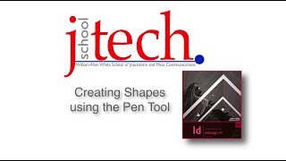 Creating Shapes in InDesign using the Pen tool