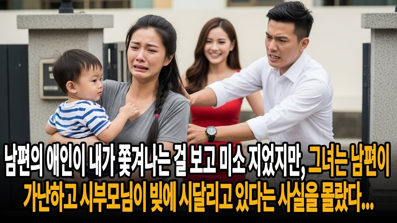 남편의 애인이 내가 쫓겨나는 걸 보고 미소 지었지만, 그녀는 남편이 가난하고 시부모님이 빚에 시달리고 있다는 사실을 몰랐다   ㅣ황혼연애ㅣ노후사연ㅣ재혼