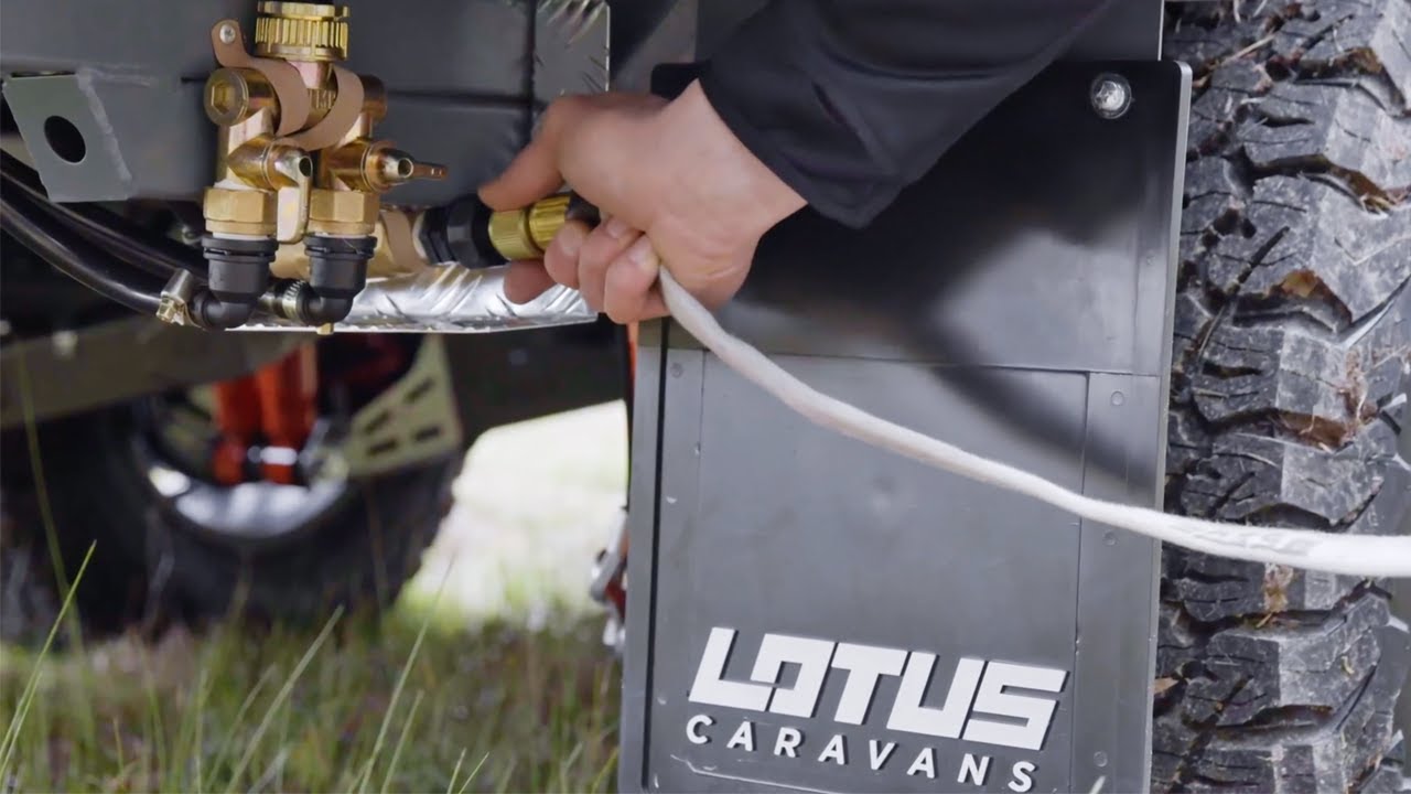 Lotus Caravans Top Tips 5. How The Grey Water And Clean Water Works