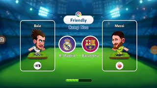 EL CLASICO! R madrid vs Barcelona head soccer la liga 2019 screenshot 5